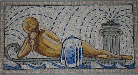 jeune femme au bain